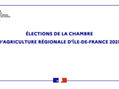 Élection des membres de la chambre d'agriculture de la région d'Île-de-France 2025